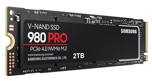 2 TB 980 PRO SAMSUNG NVME M.2 MZ-V8P2T0BW PCIE 7000-5000 MB/S