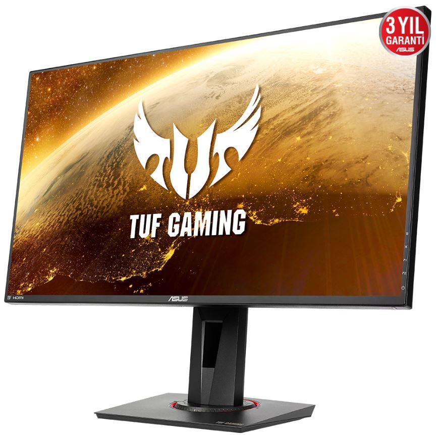 27 ASUS TUF GAMING VG279QM IPS 1MS 280MHZ 2XHDMI 1XDP FHD 1920X1080 HOPARLÖR YÜKSEKLİK AYARI PIVOT VESA SİYAH