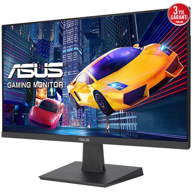 27 ASUS VA27EHF IPS 1MS 100MHZ 1XHDMI FHD 1920X1080 ÇERÇEVESİZ DÜŞÜK MAVİ IŞIK FLICKER-FREE FREESYNC GAMING VESA SİYAH