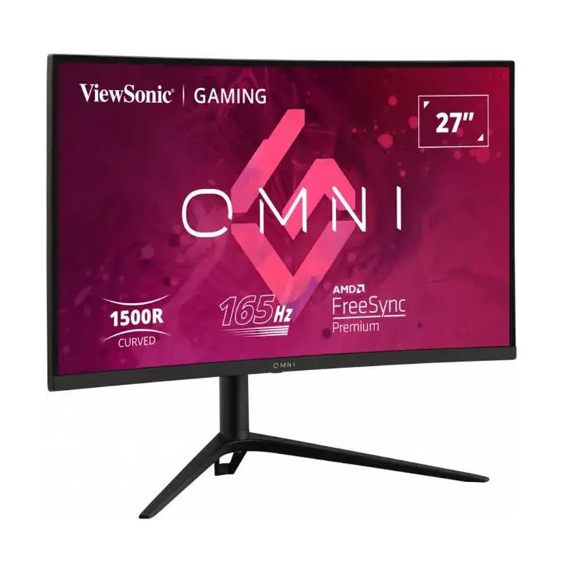 27 VIEWSONIC VX2718-PC-MHDJ 1MS 165MHZ 2XHDMI 1XDP FHD 1920X1080 HOPARLÖR YÜKSEKLİK AYARI CURVED GAMING VESA SİYAH