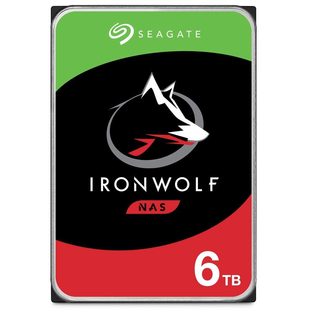 6 TB SEAGATE 3.5 IRONWOLF SATA3 5400RPM 256MB ST6000VN001 (3 YIL RESMI DIST GARANTILI)