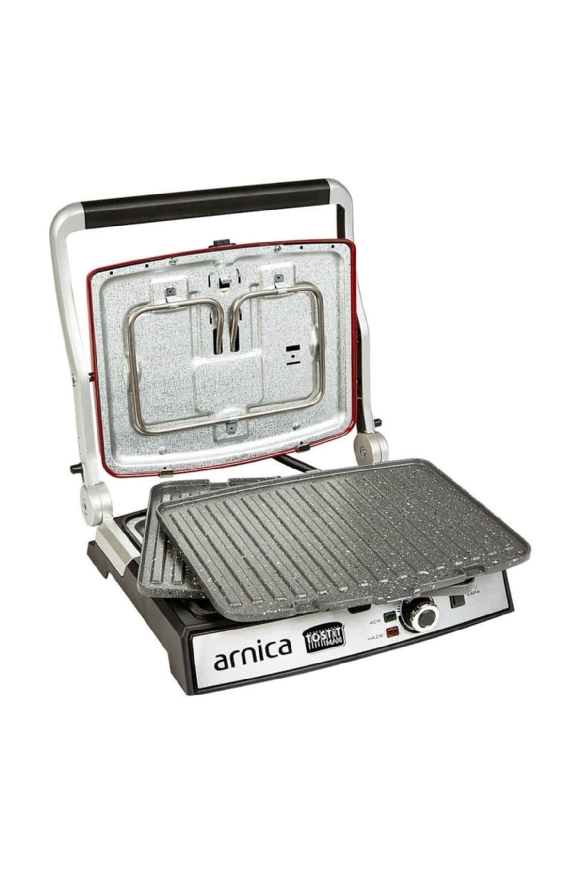 Arnica Tostit GH26240 Maxi 2000 W Tost Makinesi (KIRMIZI)