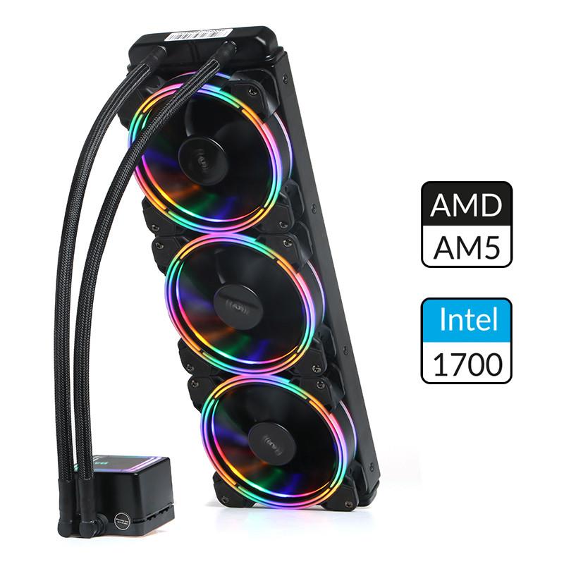 DARK DKCCW360 AQUAFORCE W360 360MM FİXED RGB LEDLİ SIVI SOĞUTMA