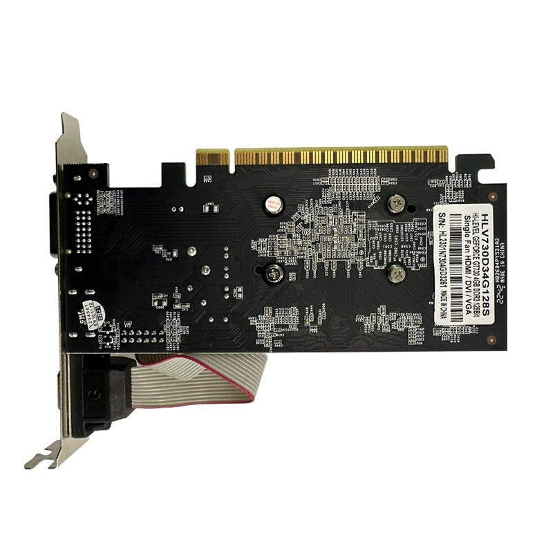 HI-LEVEL GEFORCE GT730 4GB GDDR3 128BIT 1XVGA 1XHDMI 1XDVI EKRAN KARTI