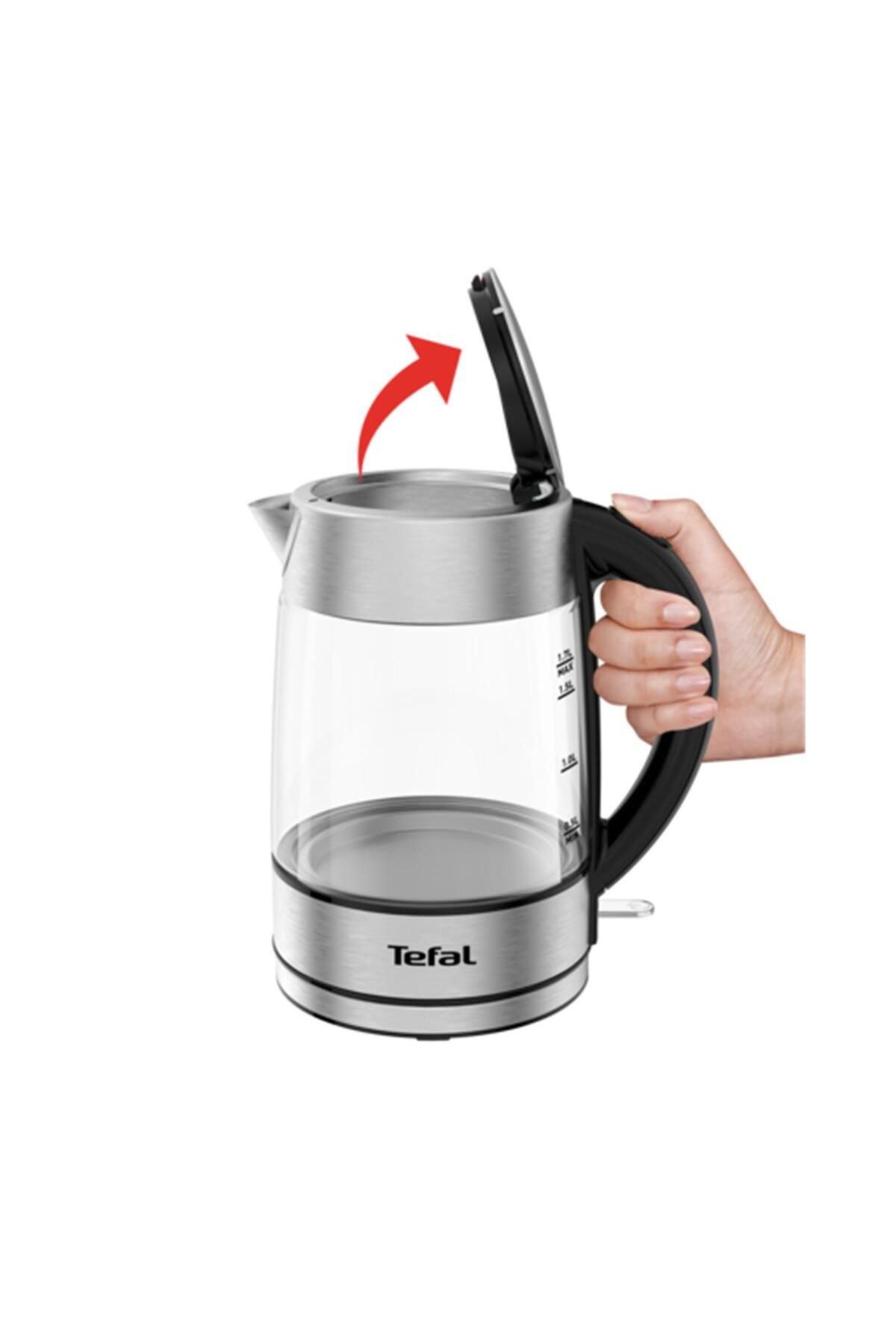 TEFAL Işıklı Cam Kettle - 1.7 L