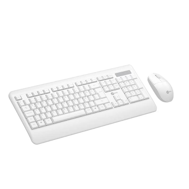 LECOO KABLOSUZ TÜRKÇE Q KLAVYE MOUSE SET BEYAZ KW202-B