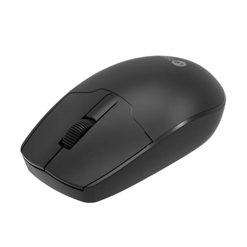 LECOO USB OPTİK KABLOSUZ MOUSE SİYAH WS204-S