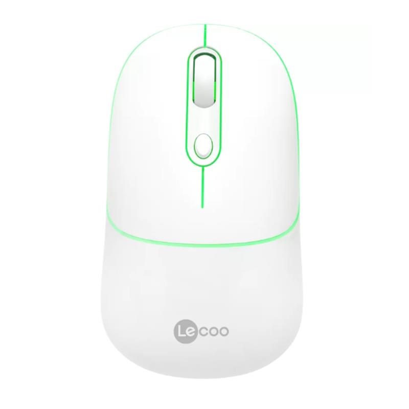 LECOO USB OPTİK KABLOSUZ MOUSE BEYAZ WS210-B