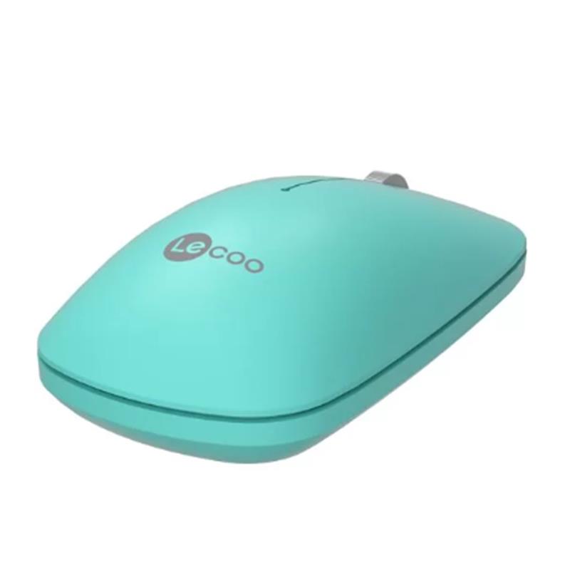 LENOVO LECOO USB OPTİK KABLOSUZ MOUSE TURKUAZ WS214-T