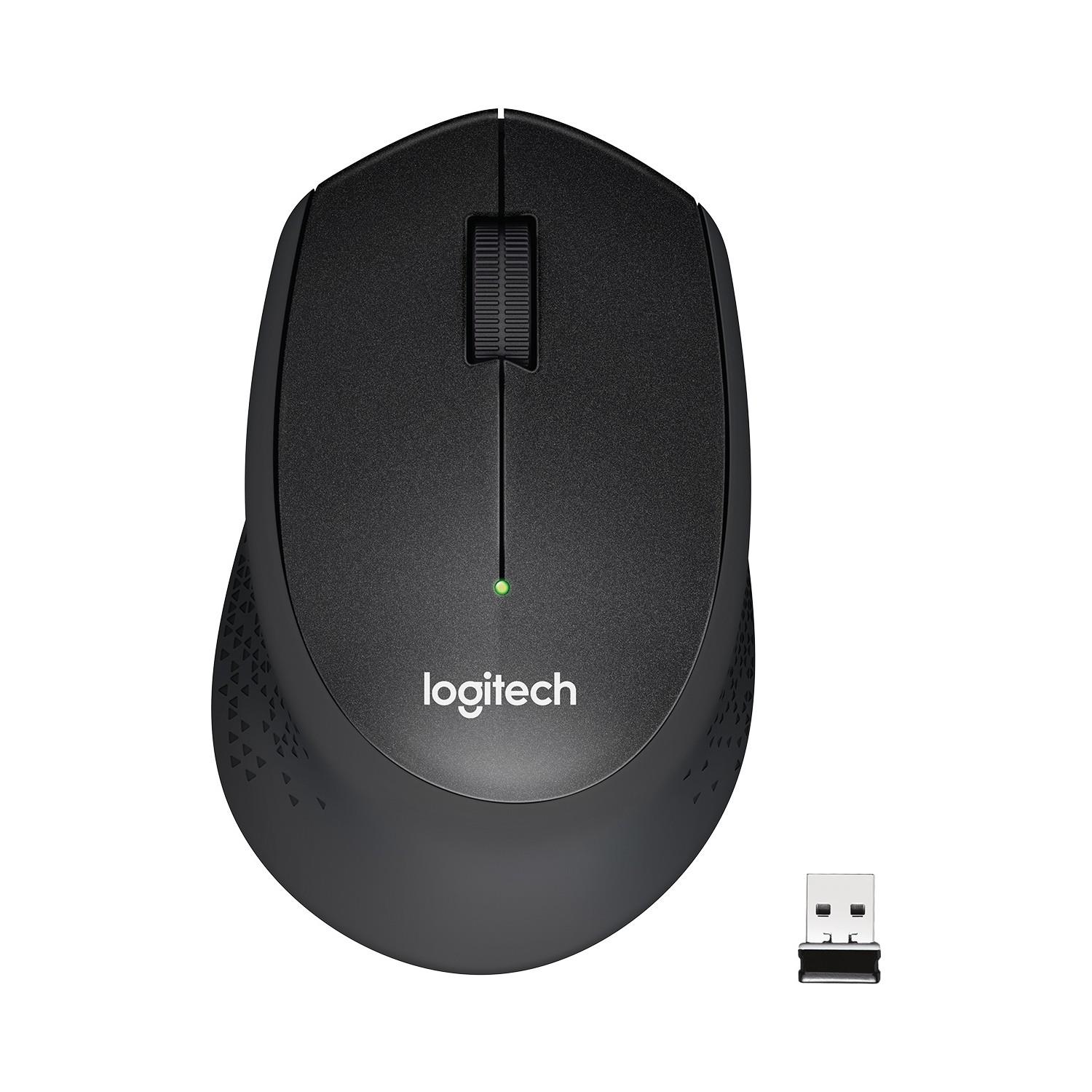 LOGITECH M330 KABLOSUZ SESSİZ USB OPTIK MOUSE SİYAH 910-004909