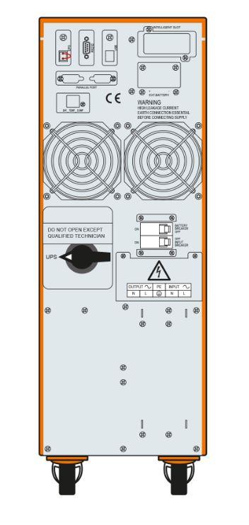 MAKELSAN POWERPACK SE 6KVA 1F/1F (16X9AH) 5/10DK ONLINE UPS