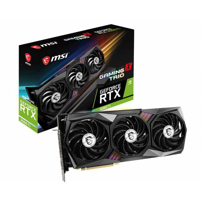 MSI GEFORCE RTX3060TI GAMING X TRIO 8GB GDDR6X 256BIT 1XHDMI 3XDP EKRAN KARTI