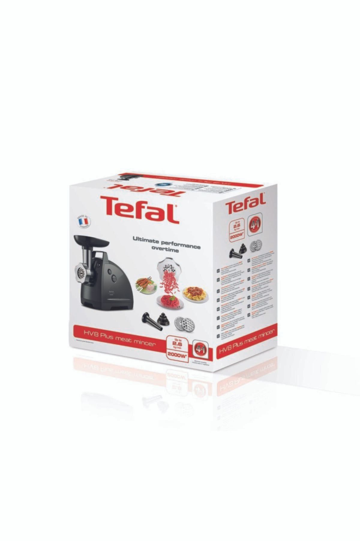 TEFAL NE6828 Kıyma Makinesi 4`ü 1 Arada 2000 W