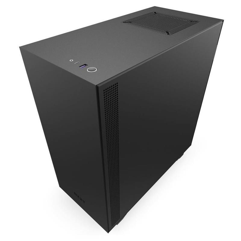 NZXT H510 CA-H510B-B1 PSU YOK USB 3.1 TEMPER MAT SİYAH ATX MID-TOWER GAMING KASA