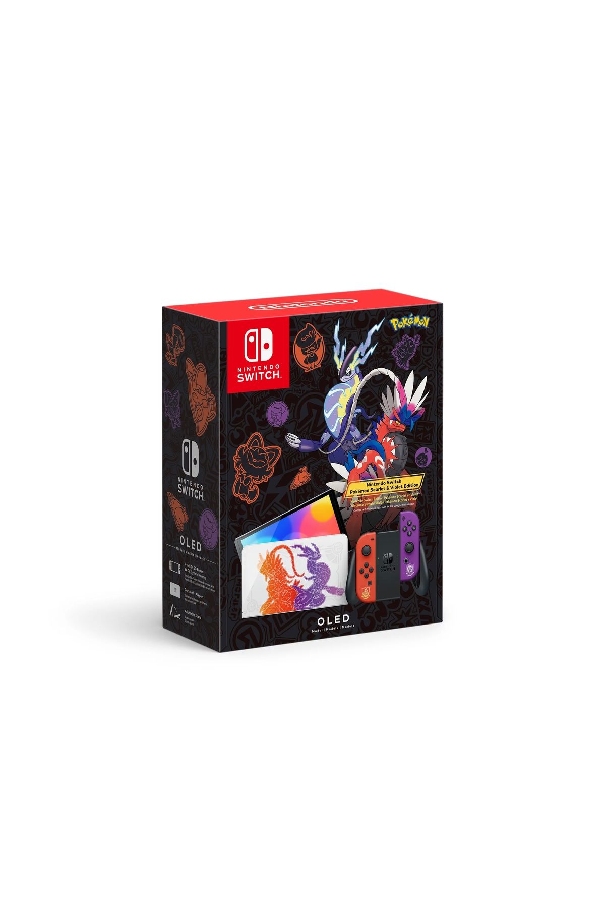 Nintendo Oled Pokemon Scarlet And Violet Limited Edition (ithalatçı Garantili)