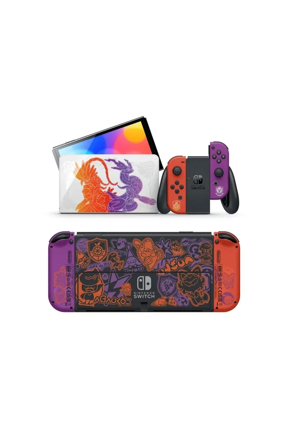 Nintendo Oled Pokemon Scarlet And Violet Limited Edition (ithalatçı Garantili)