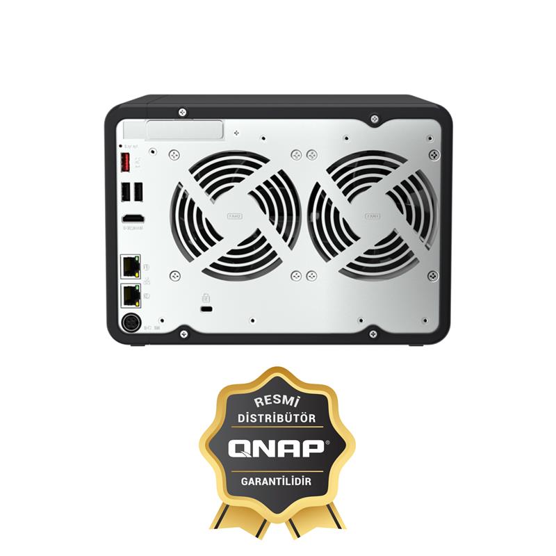 QNAP TS-664-8GB RAM 6 HDD YUVALI TOWER NAS (RESMİ DİSTRİBÜTÖR GARANTİLİ)