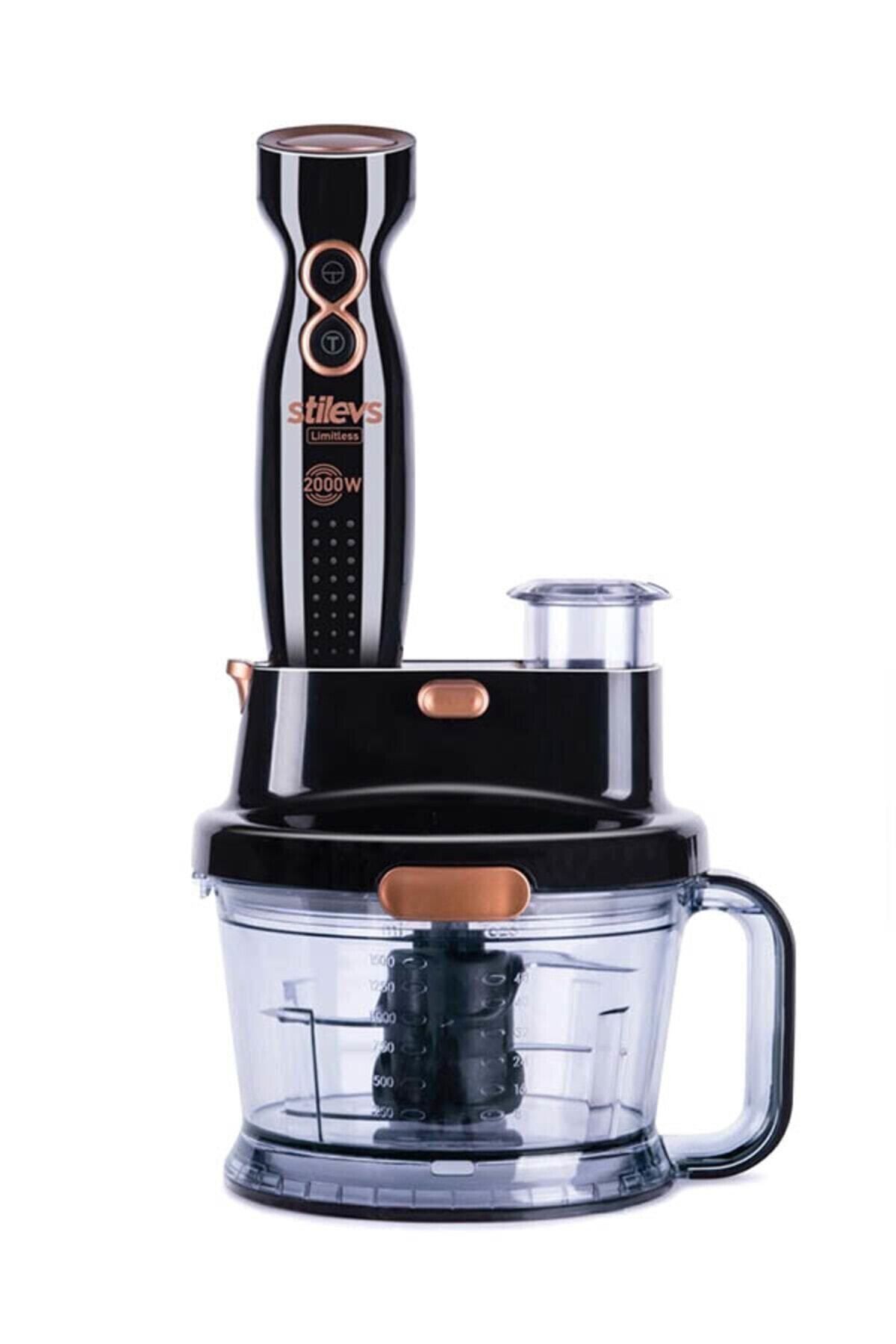 Stilevs Limitless 2000 W Blender Seti SİYAH