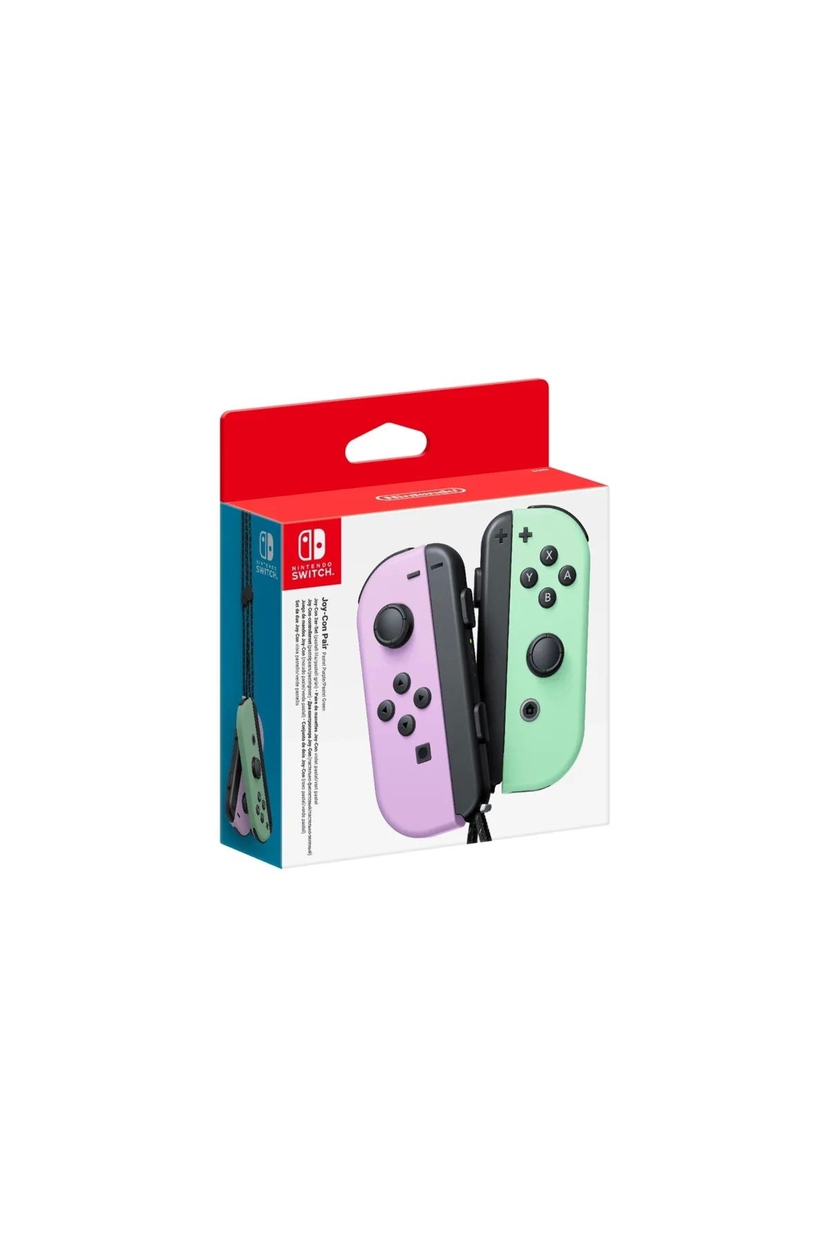 Nintendo Switch Uyumlu Joy Con Pastel Purple Green Mor Yeşil Pastel