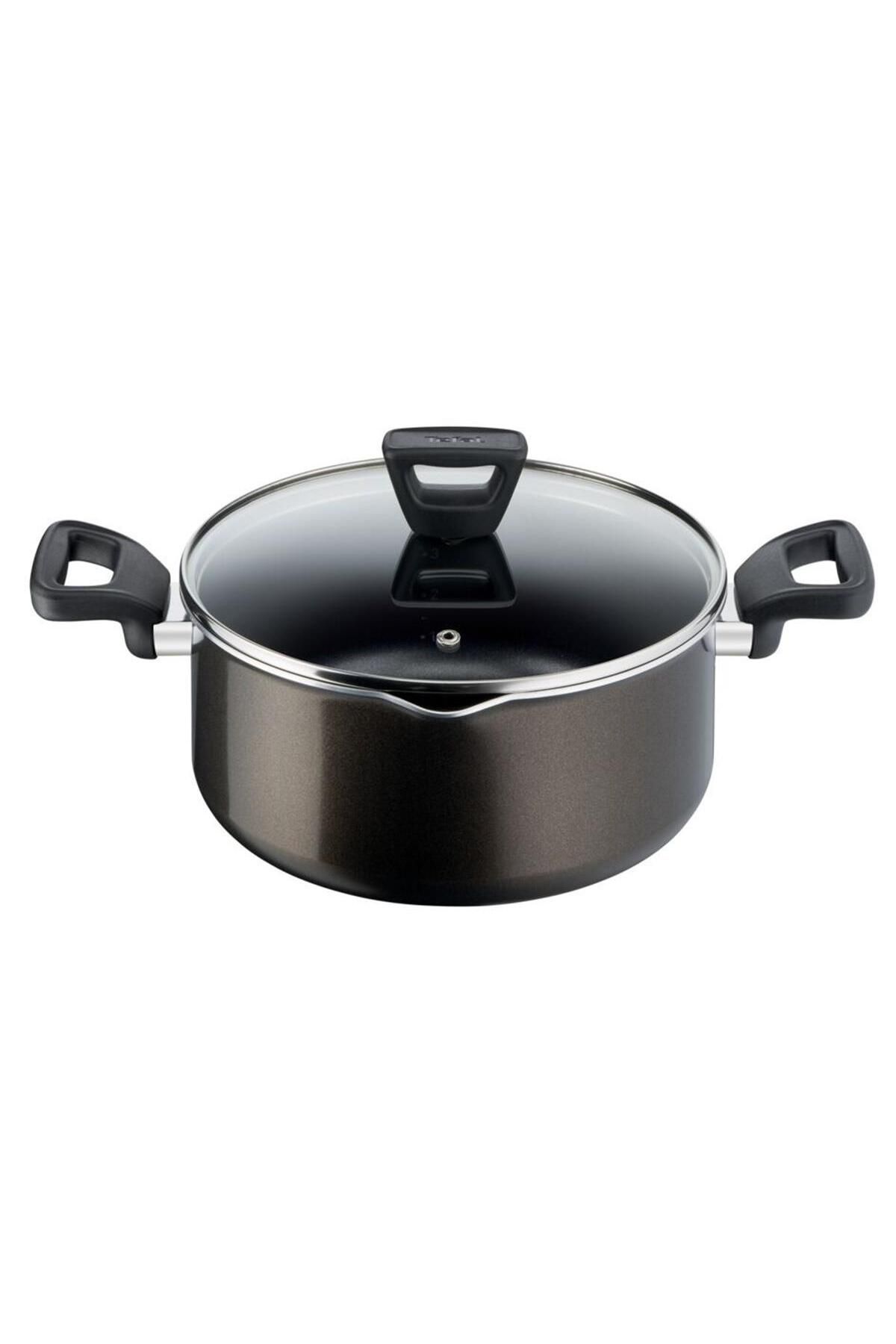 Tefal Titanyum 1X XL Difüzyon Tabanlı 24 cm Derin Tencere