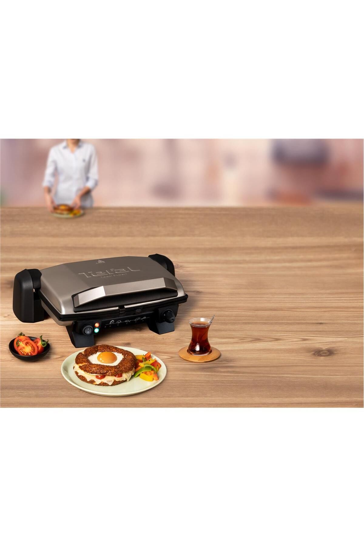 Tefal Toast Expert Gri 1800 W Tost Makinesi