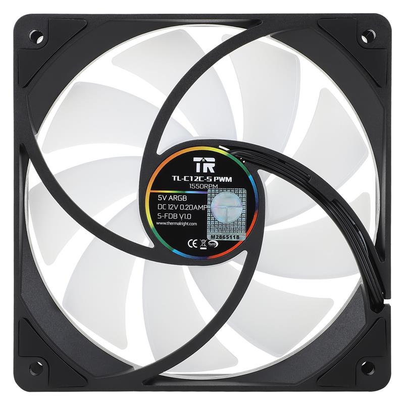 THERMALRIGHT TL-C12C-S X3 120MM SİYAH 3LÜ KASA FANI