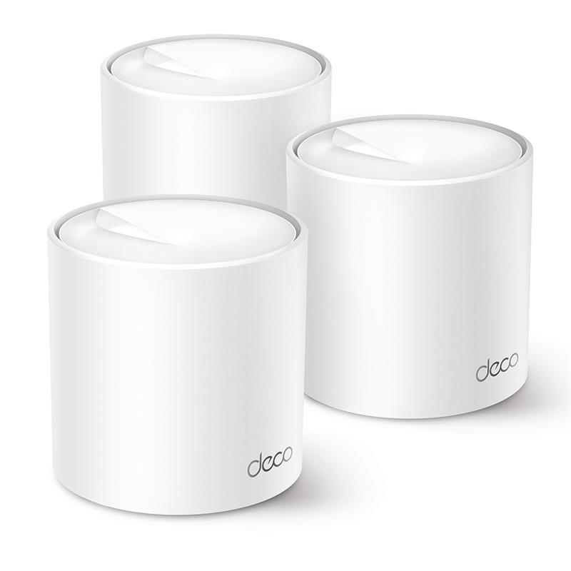 TP-LINK DECO X50 AX3000 MESH EV WI-FI 6 SİSTEMİ (ÜÇLÜ)