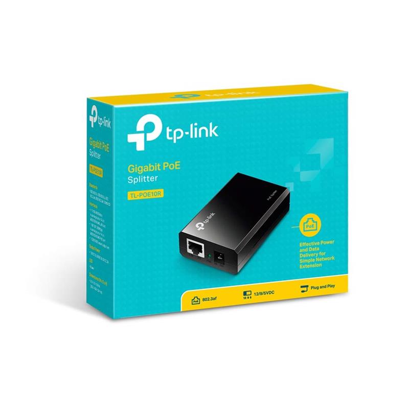 TP-LINK OMADA TL-POE10R GIGABIT POE GİRİŞ / 5/9/12V DC ÇIKIŞ SPLITTER