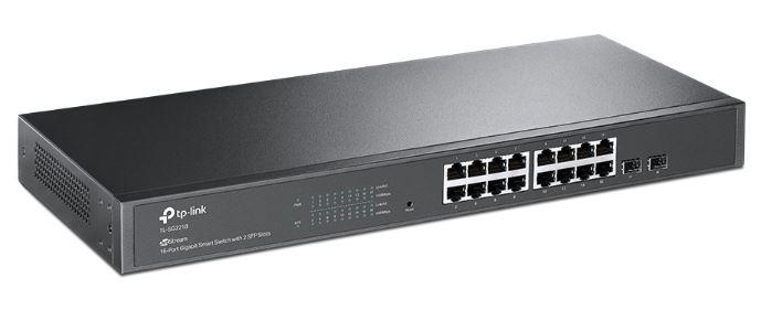 TP-LINK OMADA TL-SG2218 16 PORT GIGABIT+2XGIGABIT SFP UPLINK JETSTREAM YÖNETİLEBİLİR RACKMOUNT SWITCH