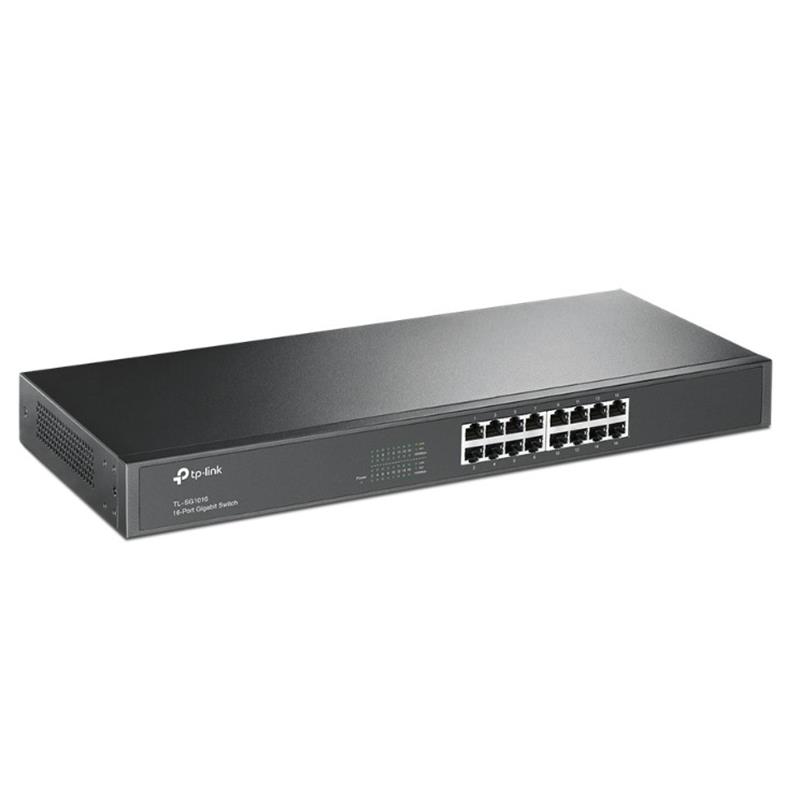 TP-LINK TL-SG1016 16 PORT GIGABIT METAL KASA RACKMOUNT SWITCH